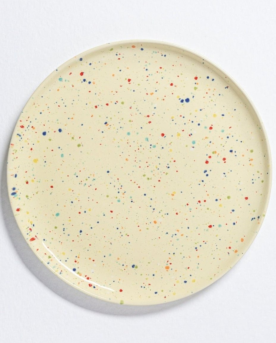New Party Dinner Plate 27cm Yellow