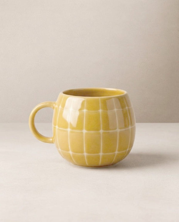 Tasse Pool en grès – 250 ml – Ambre