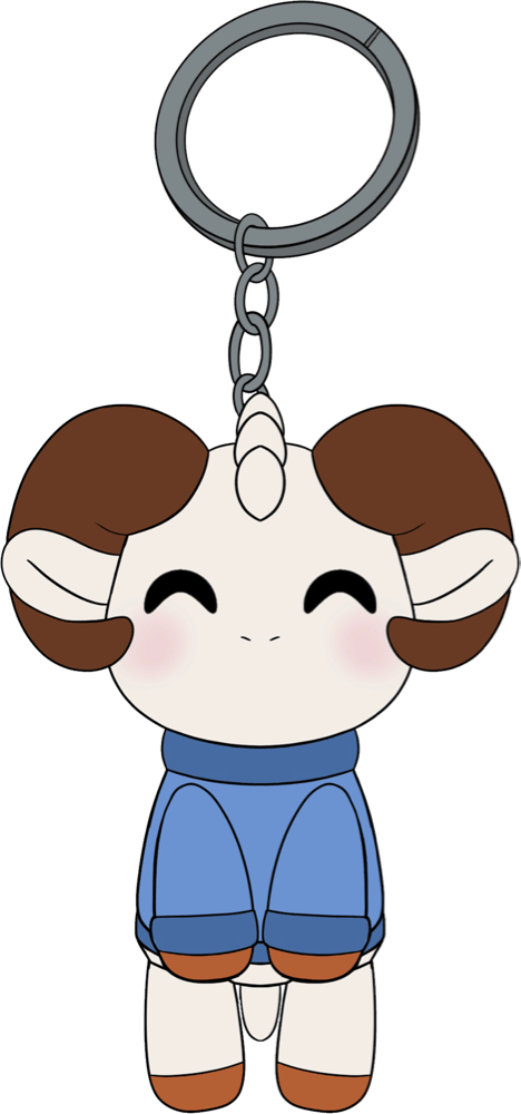 Rammie Keychain (6in)