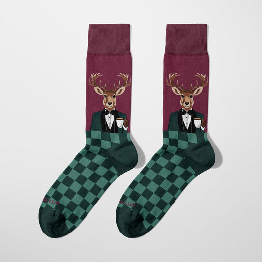 Pack Chaussettes Animal Society🦌🐶🐵