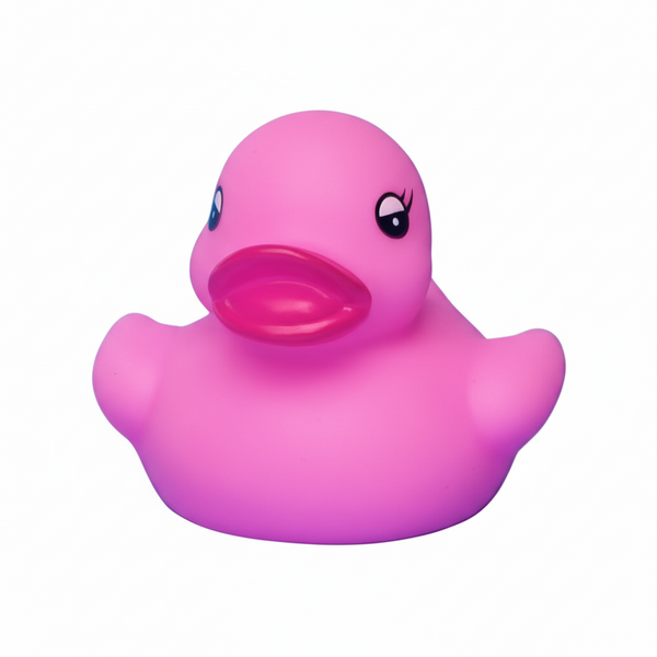 Origineel roze eendje