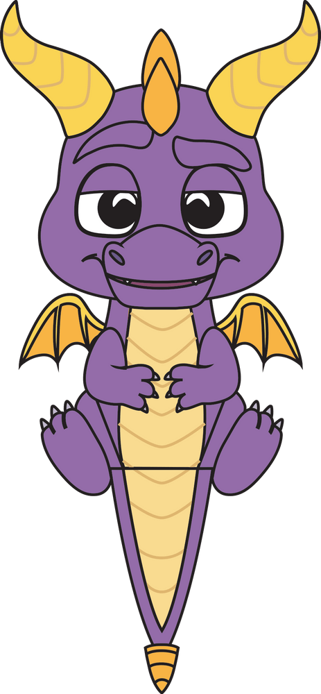 Spyro Chill Plush (9in)