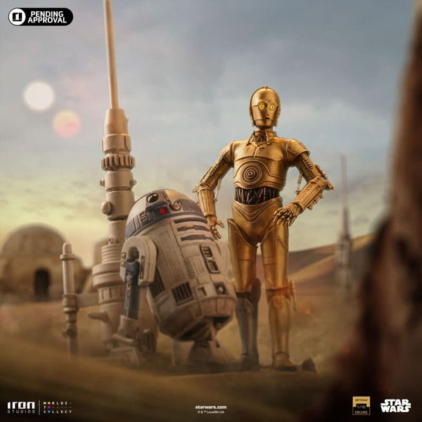 Statue C-3PO and R2-D2 - Star Wars - Art Scale 1/10
