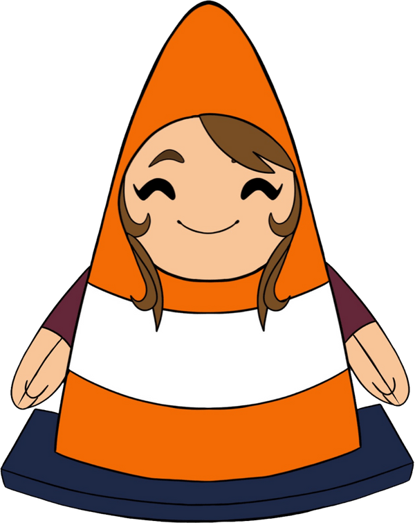 Traffic Cone Becky Plush (1ft)
