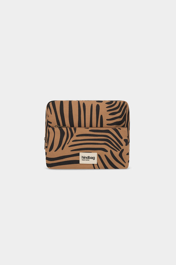 Alix XL Toiletries Bag Cinnamon Zebra
