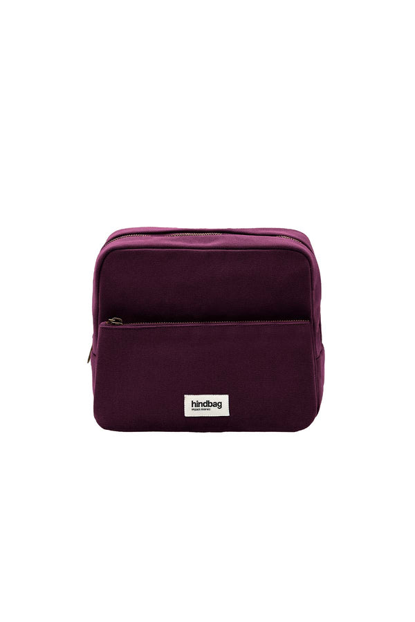 Trousse de toilette XL Alix Prune