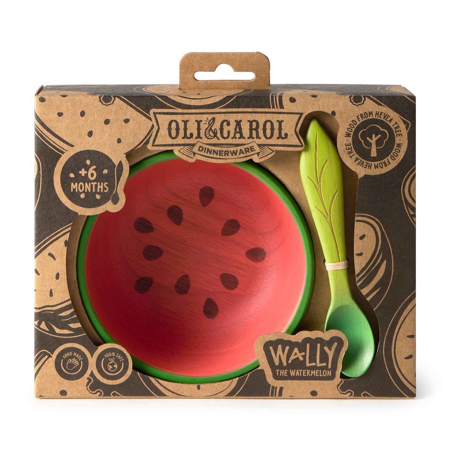Wally The Watermelon Bowl & Spoon Set