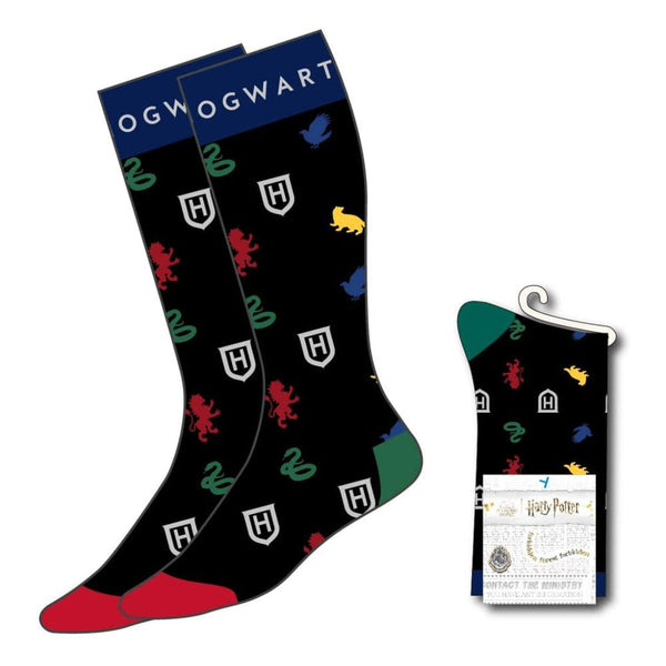 Chaussettes Harry Potter - Logos des Maisons