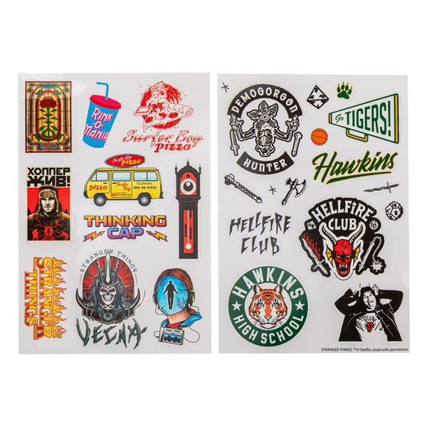 Stranger Things Stickers - Season 4