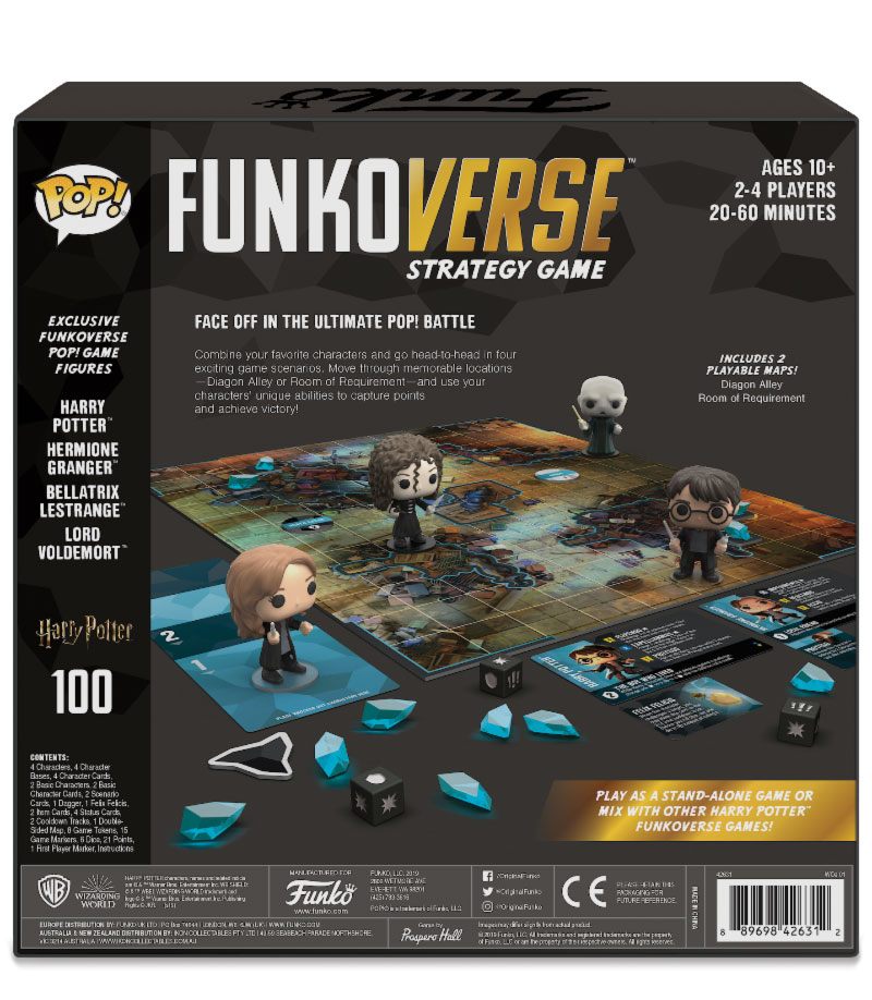 Harry Potter Funkoverse 100 4-Pack - Base Game
