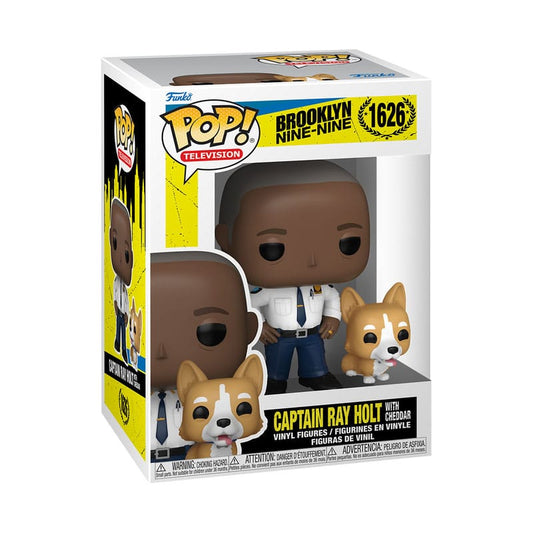 Pop! & Buddy Captain Ray Holt with Dog