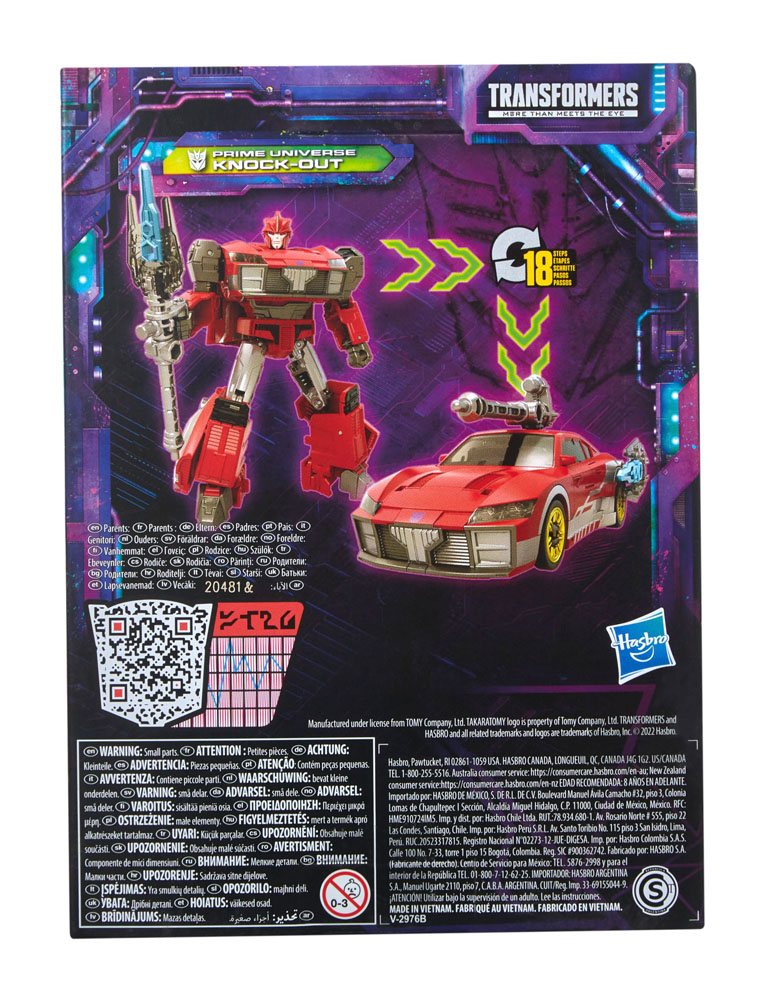 Transformers Generations Legacy Prime Universe Knock-Out