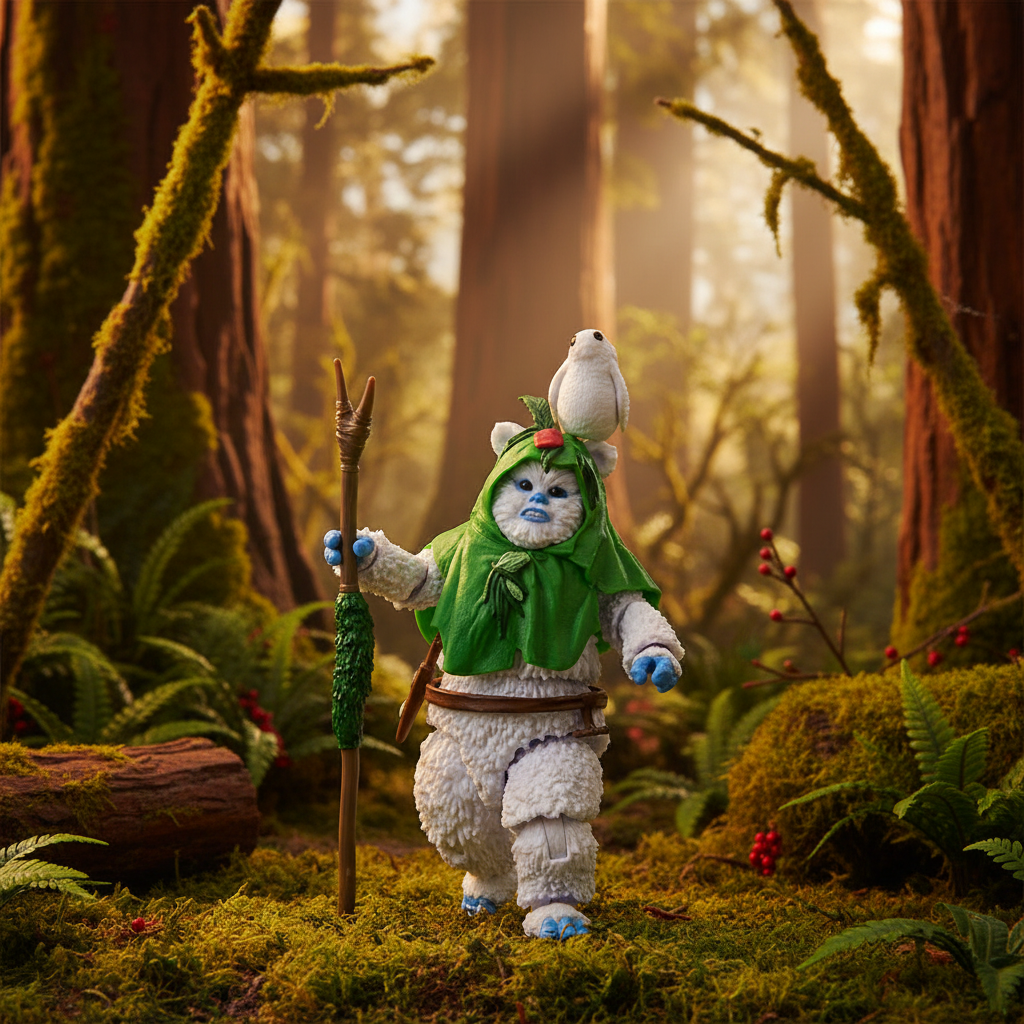 Star Wars The Black Series Ewok (feesteditie)