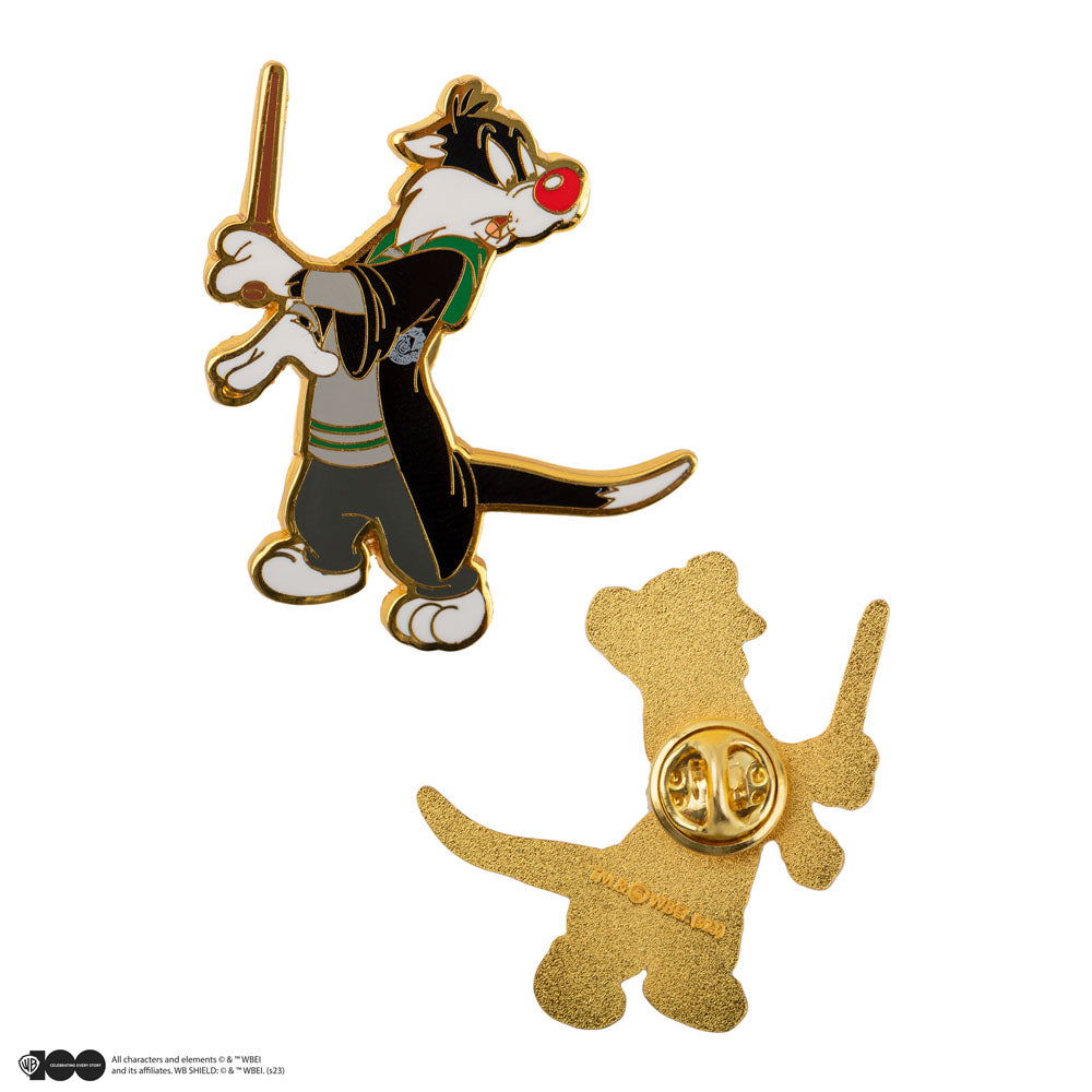 Tweety and Sylvester at Hogwarts Pins