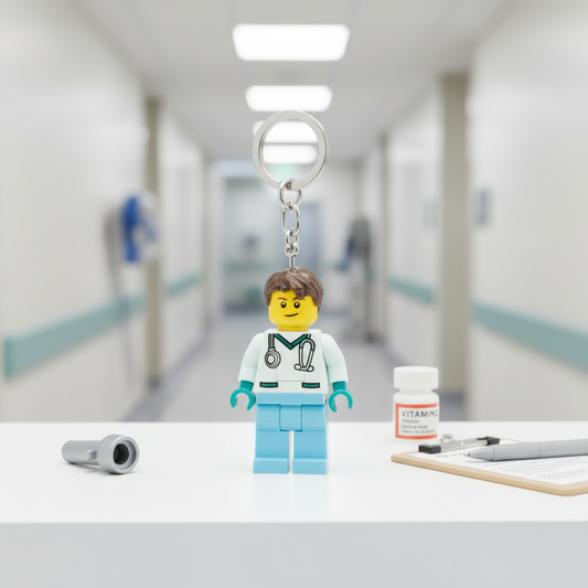 LEGO Light-Up Keychain - Doctor