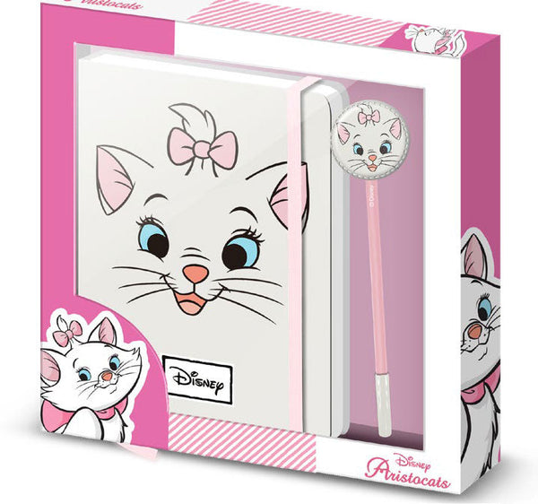 Carnet de notes avec stylo Les Aristochats - Marie