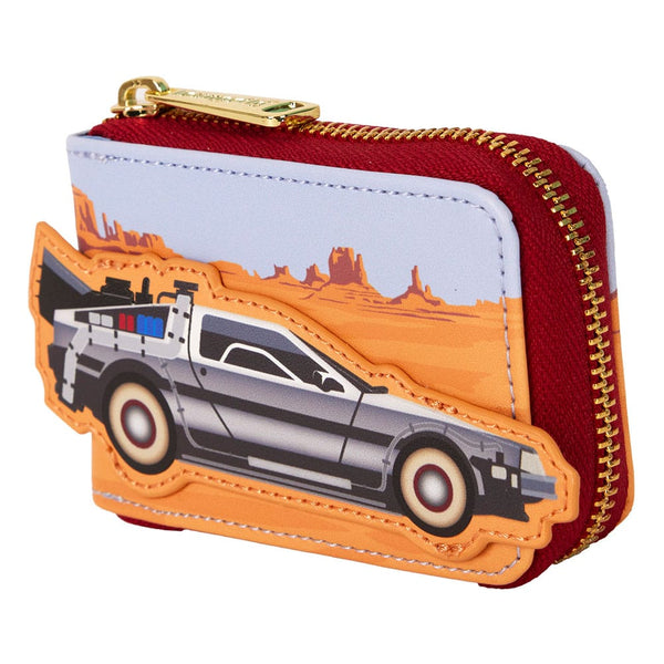 Universal by Loungefly Back to the Future 40th Anniversary Delorean portemonneetje