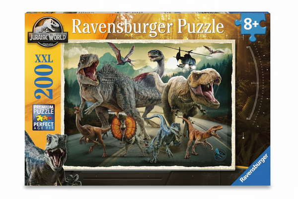 Jurassic World Puzzel - Het universum van Jurassic World 200p