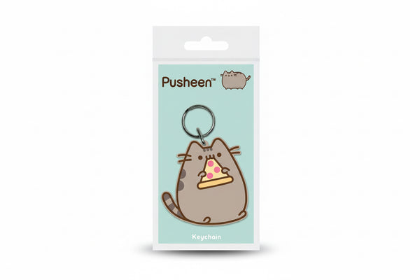 Pusheen sleutelhanger - Pizza
