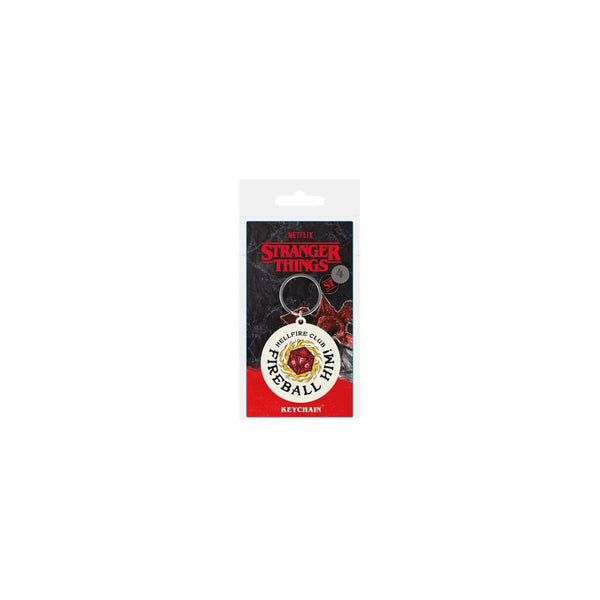 Stranger Things: Fireball Him sleutelhanger