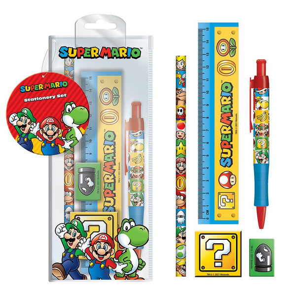 Super Mario briefpapierset