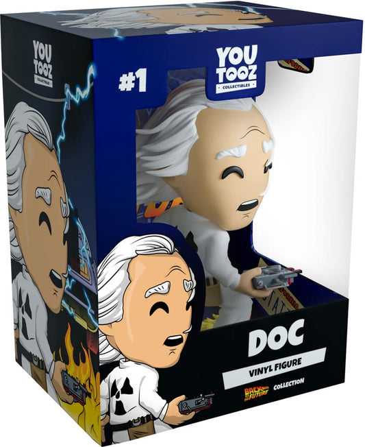 retour vers le futur vinyl figurine doc emmett brown youtooz