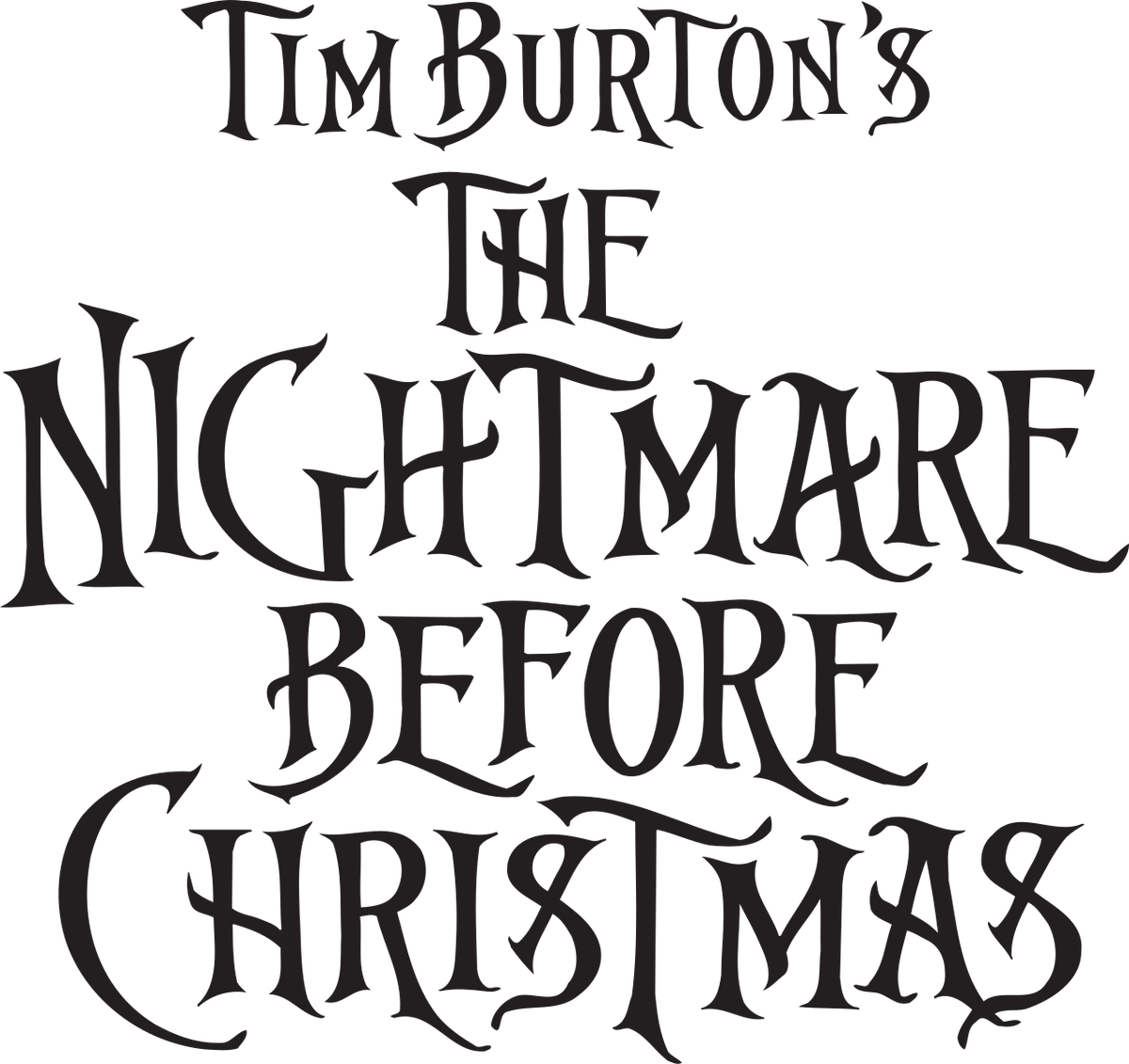 Logo van L'Étrange Noël de monsieur Jack / The Nightmare Before Christmas
