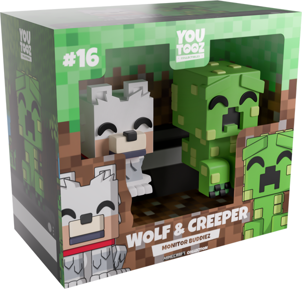 Wolf & Creeper Monitor Buddiez