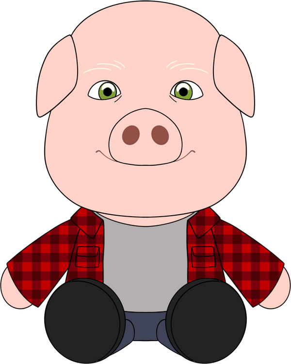John Pork Plush (9in)