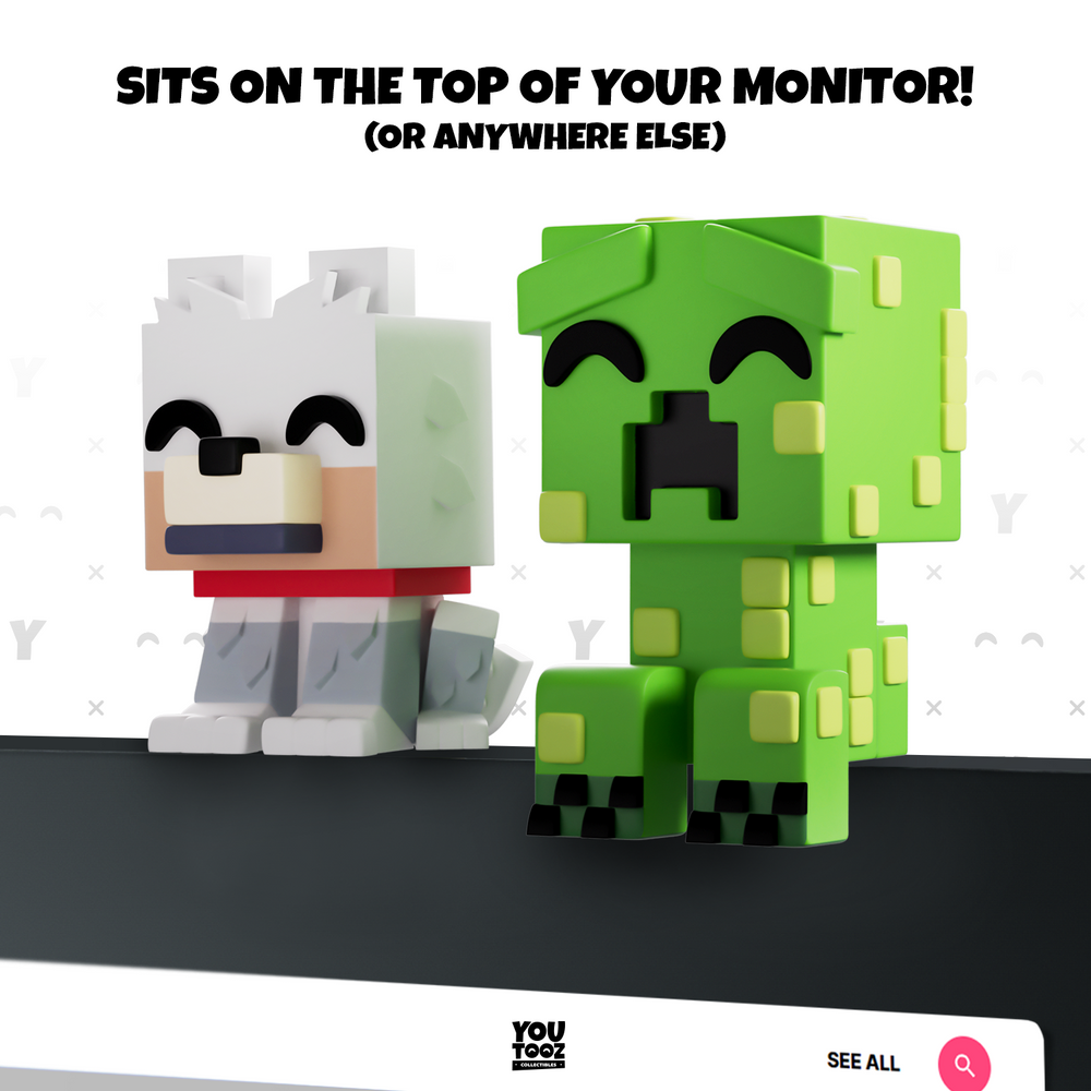 Figurines Monitor Buddiez Wolf & Creeper