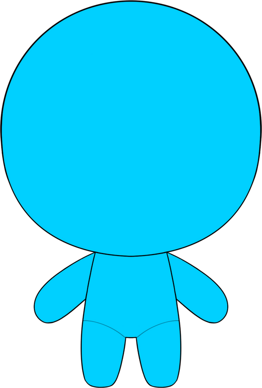 Blue Keychain