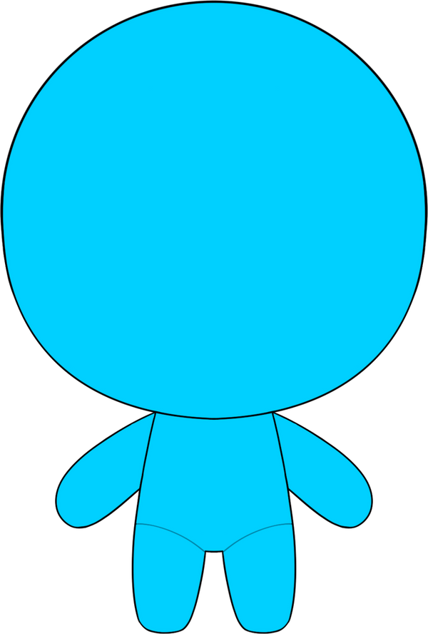 Blue Keychain