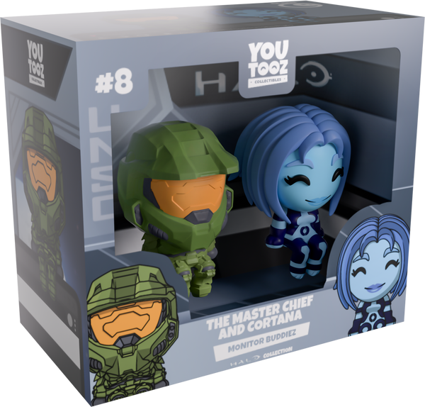 The Master Chief & Cortana Monitor Buddiez