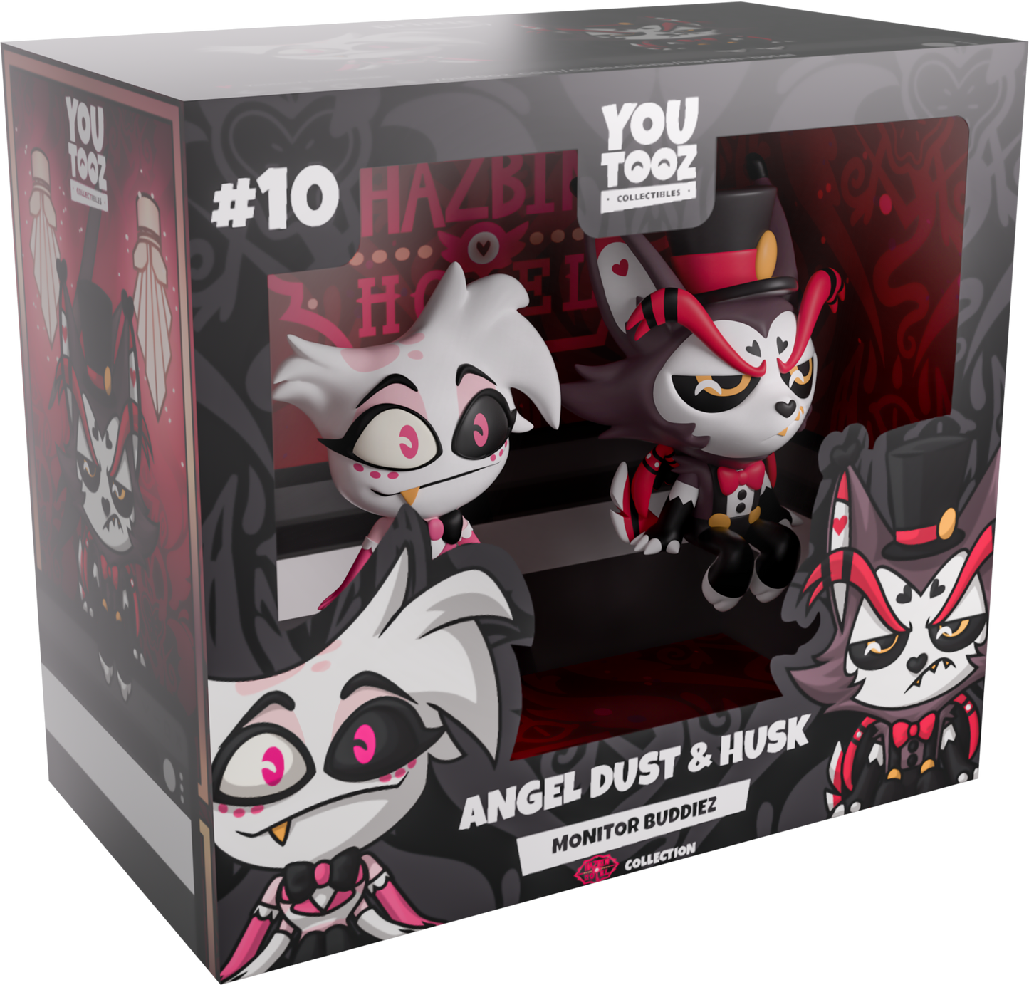 Angel Dust & Husk Monitor Buddiez