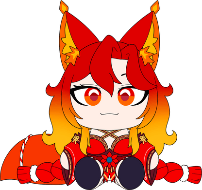 Fire Smug Alana Plush (9in)