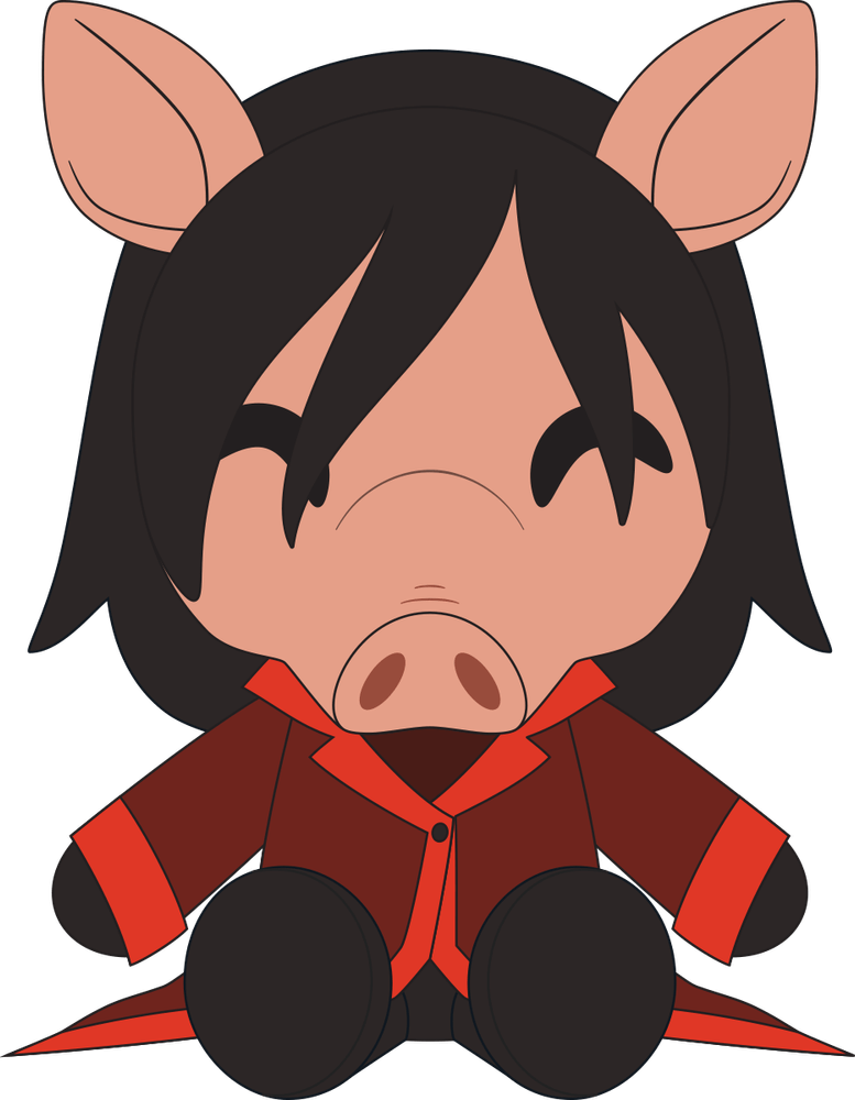 Pighead Plush (9in)