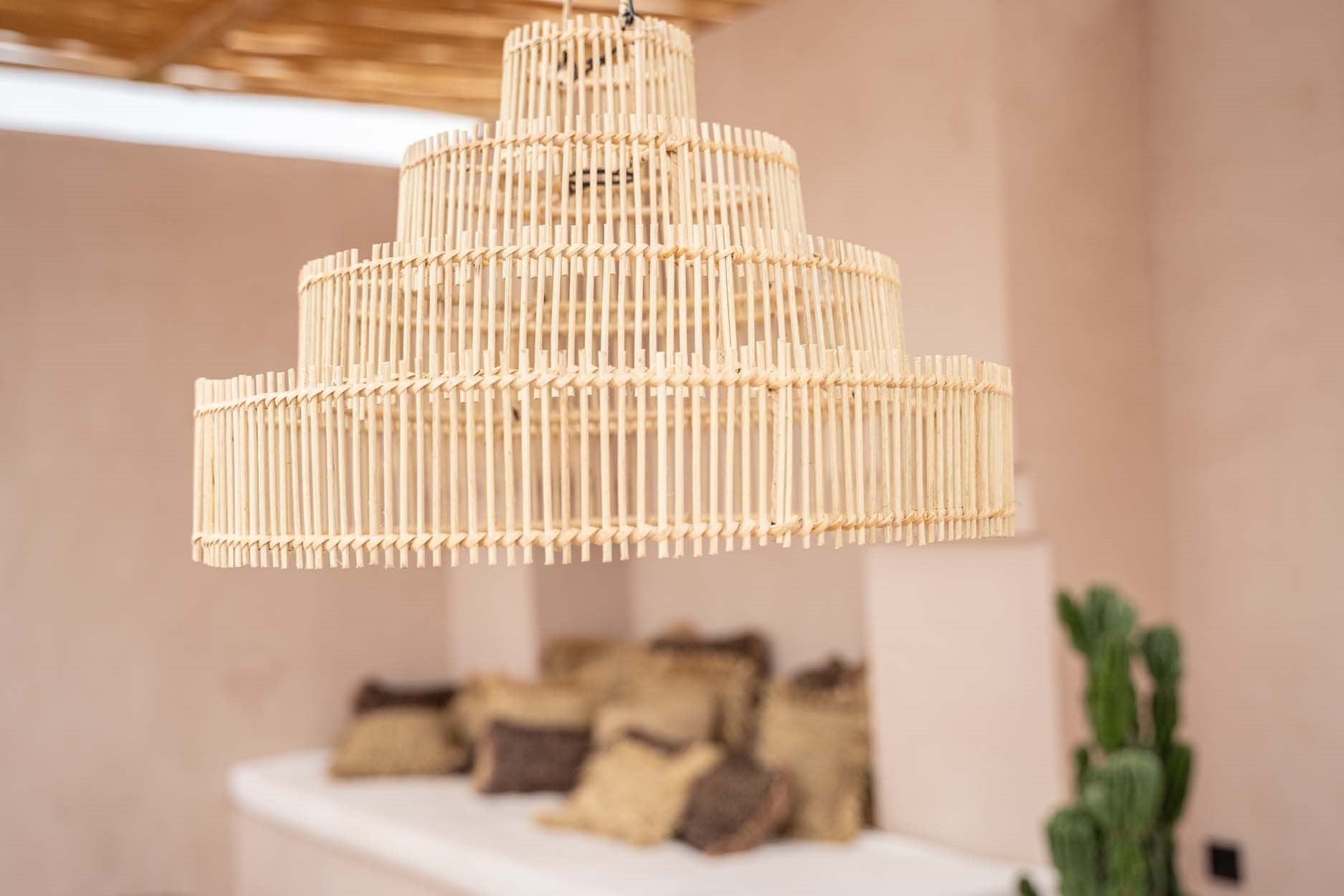 Suspension Wedding Cake – Naturel M, 50 × 30 cm