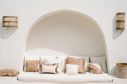 Housse de coussin Oh My Gee – Crème 40 × 40 cm