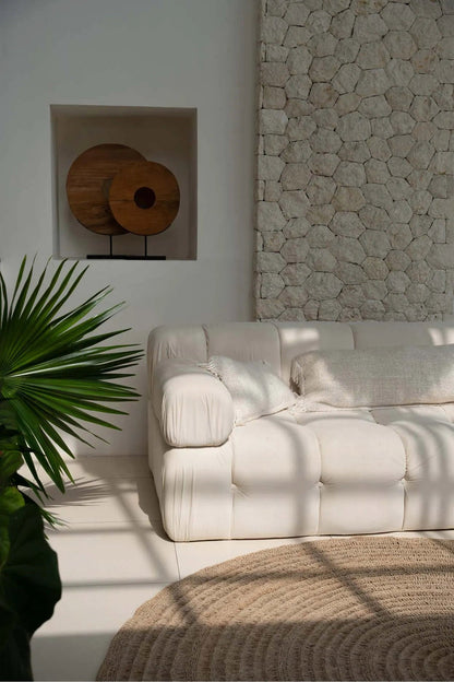 Housse de coussin Oh My Gee – Crème 40 × 40 cm