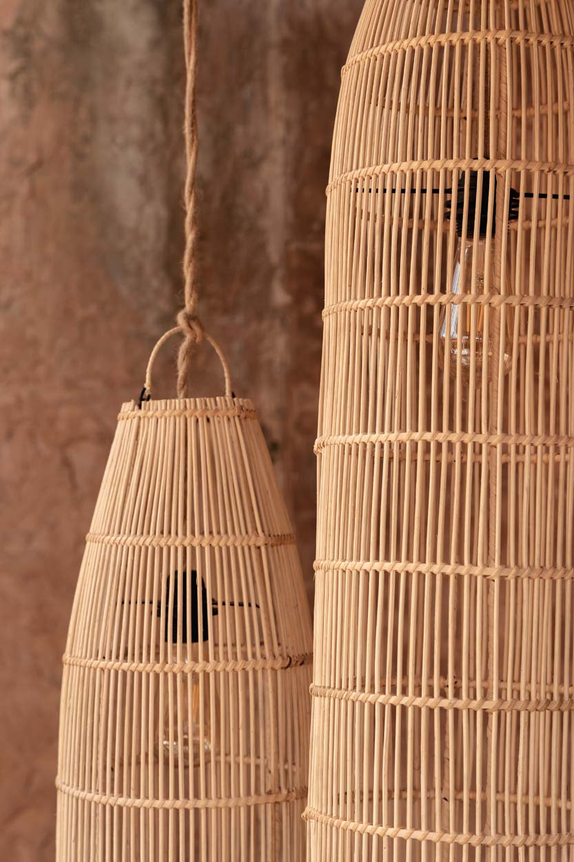 Suspension Fish Trap – Naturel L, 23 × 90 cm