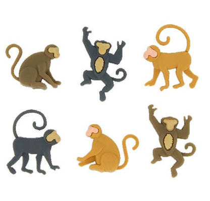 Jungle Glass Markers - Monkeys