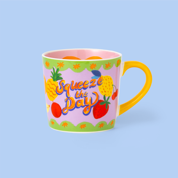 Mug Fruits « Squeeze the Day »