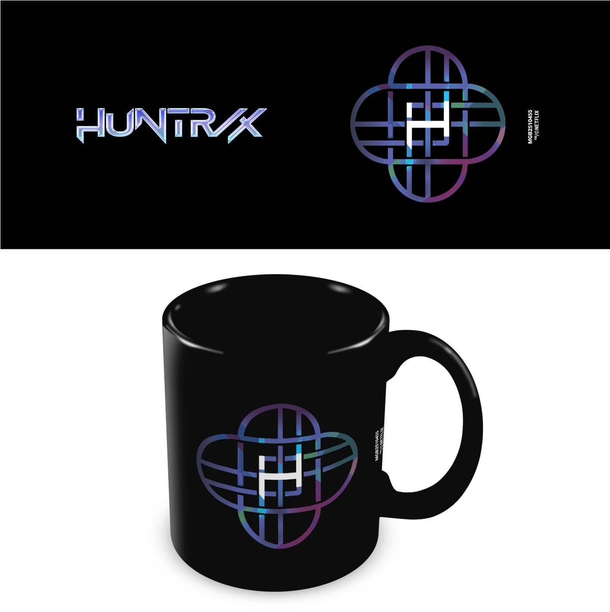 Mug K-Pop Demon Hunters – Logo Huntrix – 315 ml