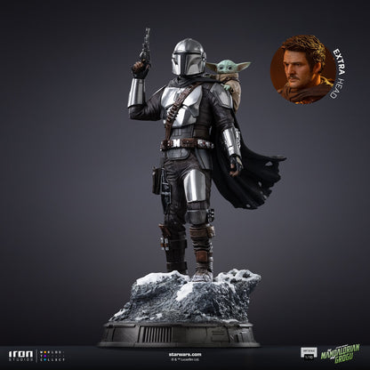 Statue Mandalorian and Grogu - The Mandalorian and Grogu Movie - Art Scale 1/10 - The Mandalorian & Grogu