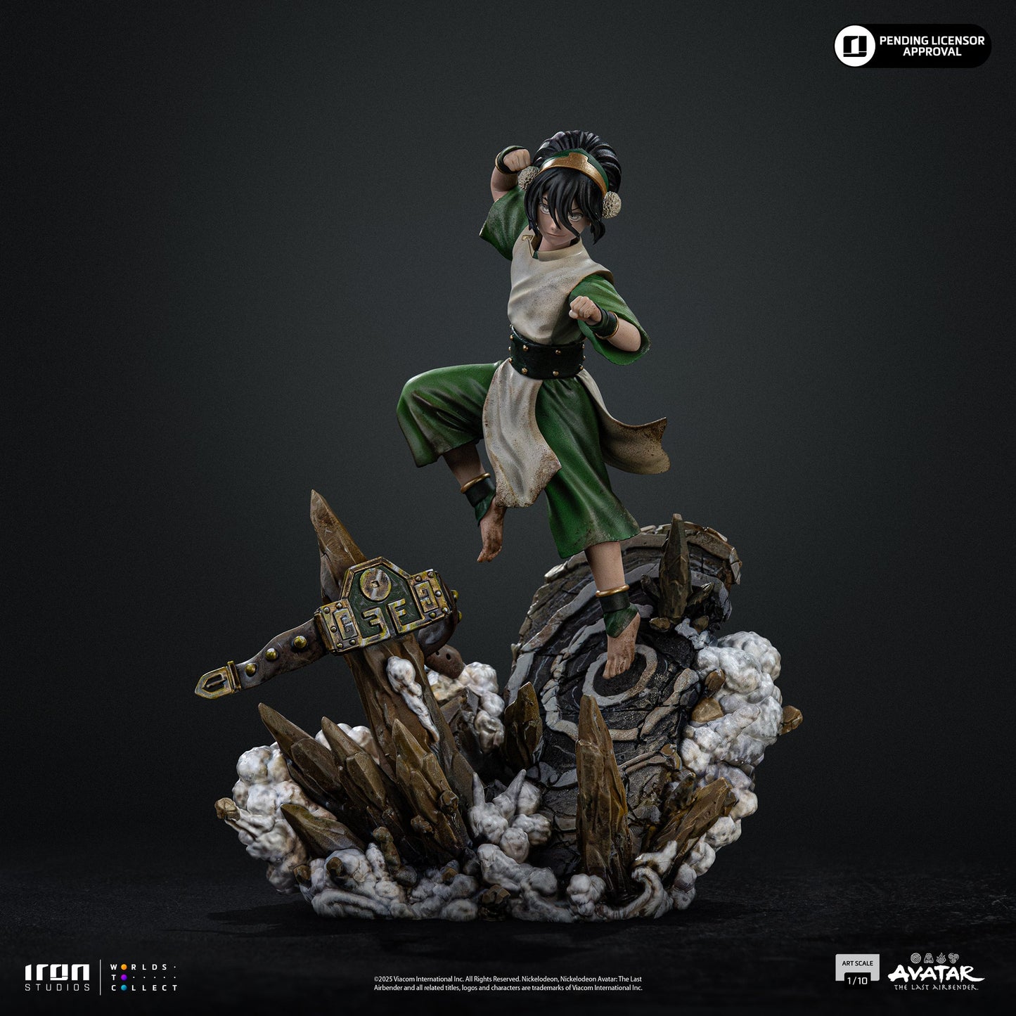 Statue Toph Beifong - Avatar: The Last Airbender - Art Scale 1/10