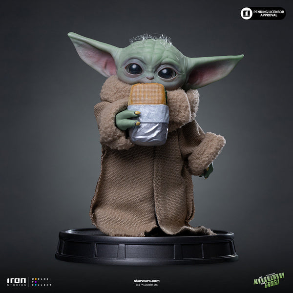 Statue Grogu Food Cart Snack - Mandalorian and Grogu Movie - Grogu Collection - The Mandalorian & Grogu