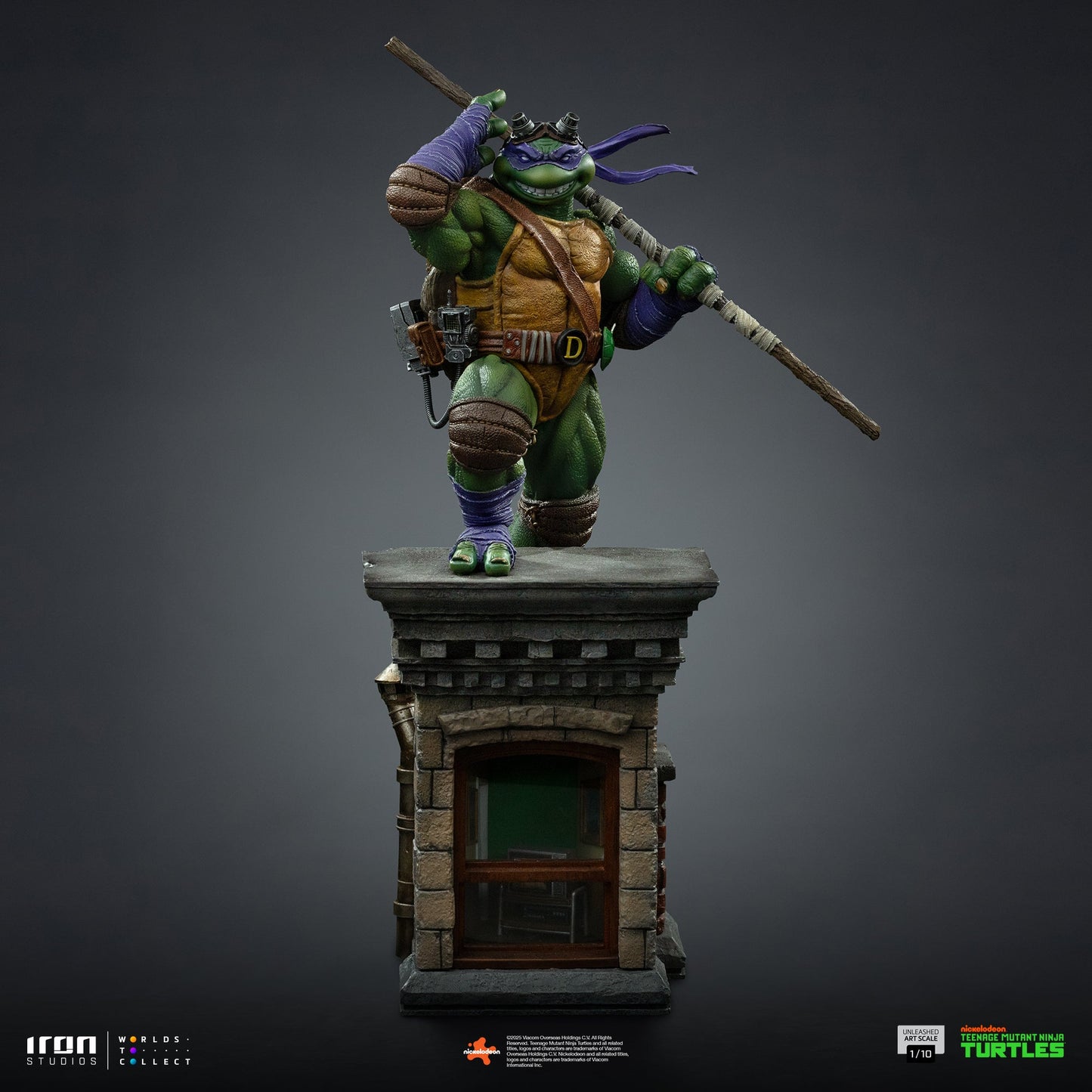 Statue Donatello Unleashed - Teenage Mutant Ninja Turtles - Art Scale 1/10