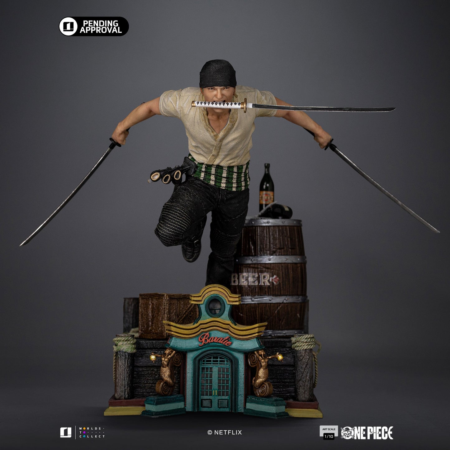 Statue Roronoa Zoro - One Piece - Art Scale 1/10