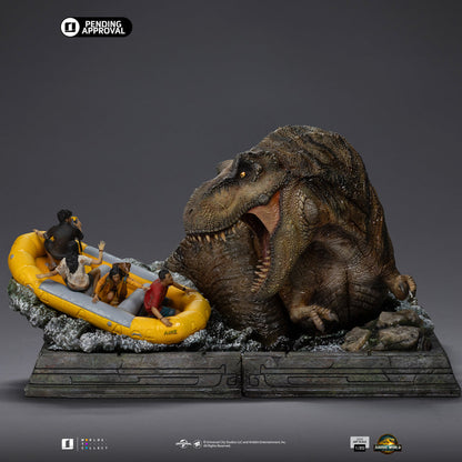 Statue T-Rex River Scene - Jurassic World: Rebirth - Demi Art Scale 1/20