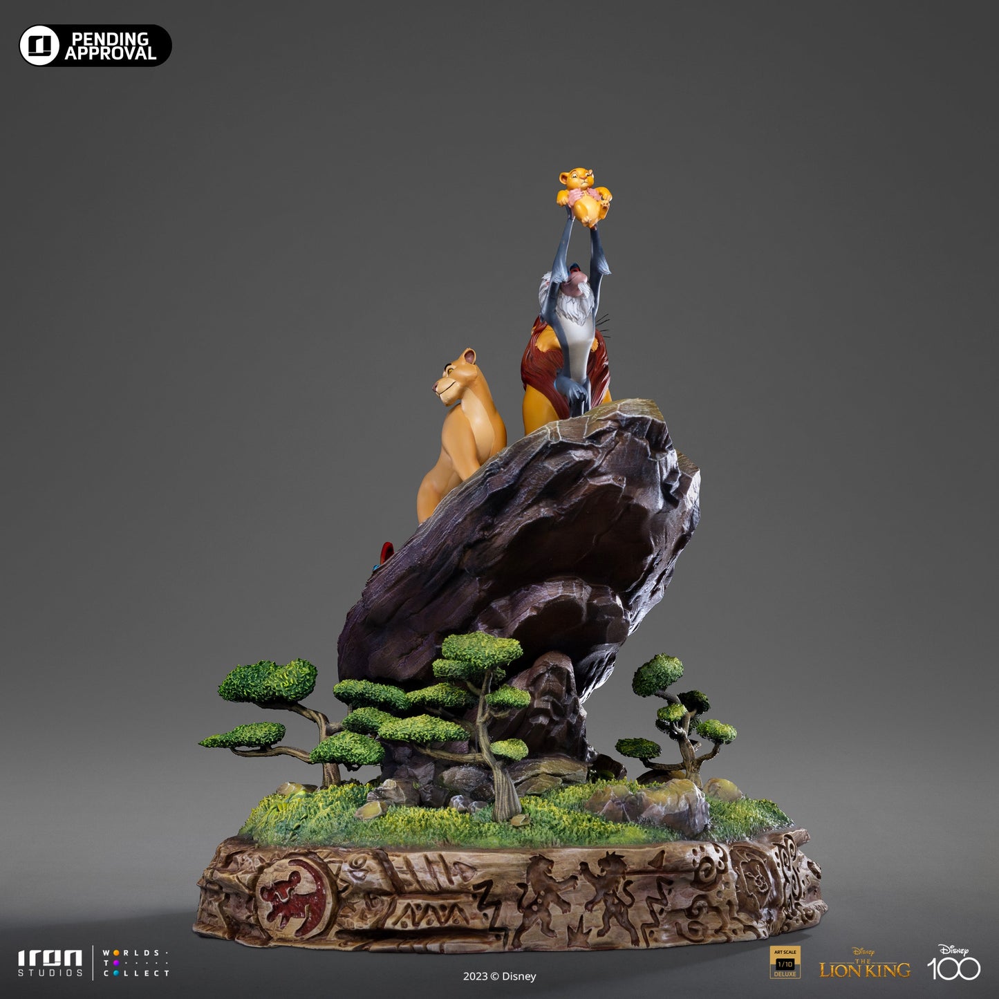 Statue Lion King Deluxe - Disney 100th - The Lion King - Art Scale 1/10 - Disney Classics